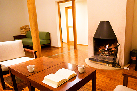 チェックインとゆったりステイ