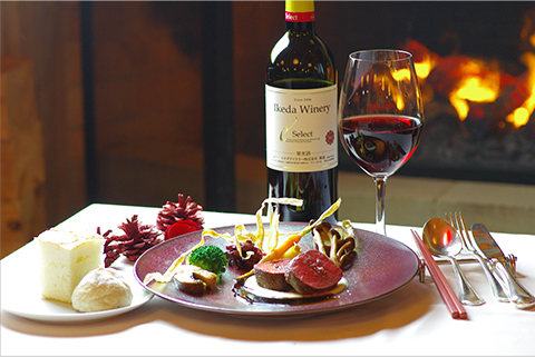 清泉寮ディナーとグルメを満喫