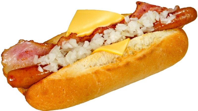 ホットドッグベーコンチーズ