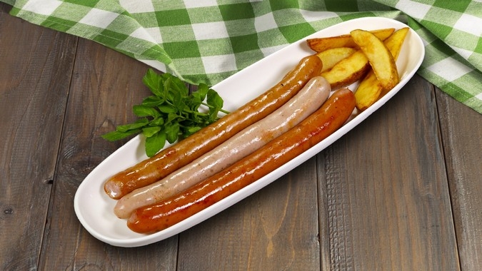ロングソーセージ 3種盛り合わせ