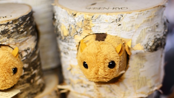 ヤマネのぬいぐるみ