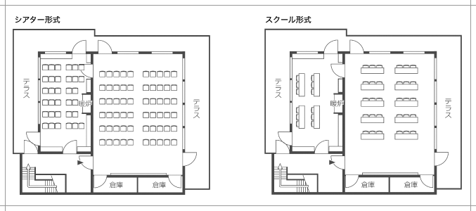 ハンターホール図面