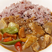 甲州地どりのカレー