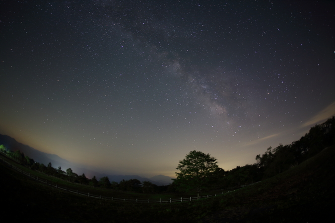 七夕の星空