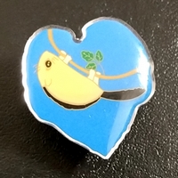 やまねピンバッジ